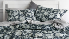 Somerset Printed Sateen Duvet Cover & Shams