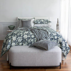 Somerset Printed Sateen Duvet Cover & Shams