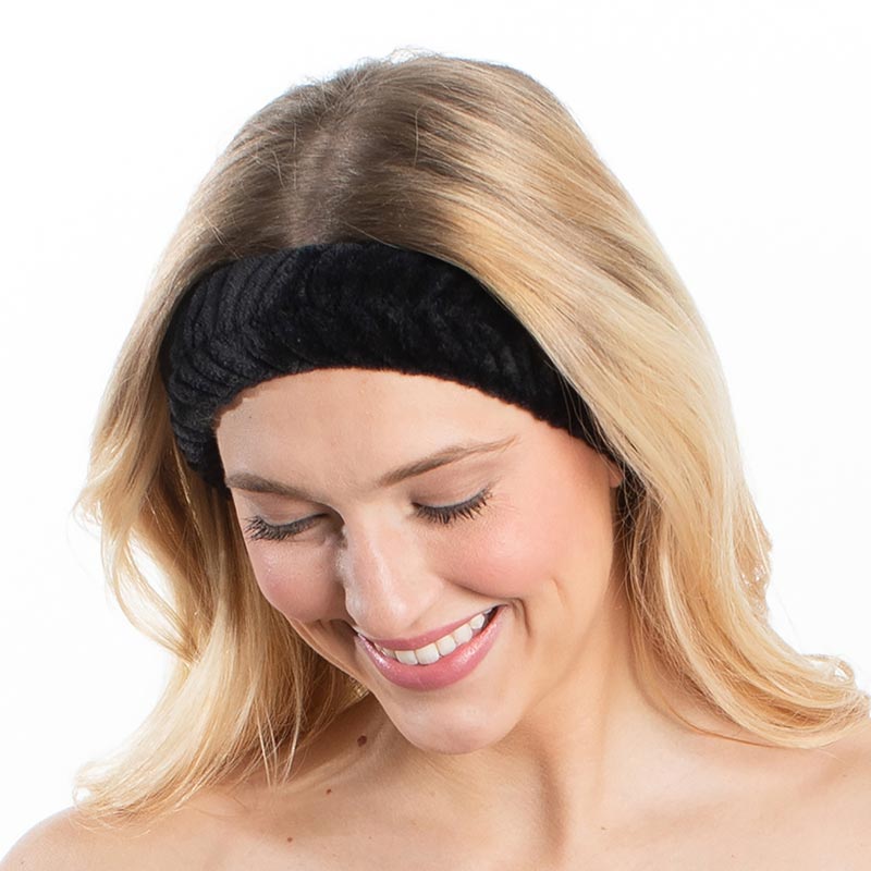 Bella Spa Headband Black