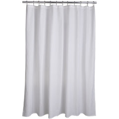 Vienne Embossed Shower Curtain 71"x71" White 150GSM
