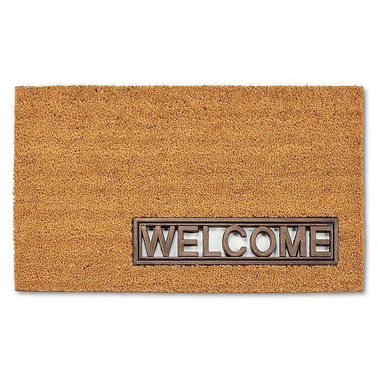 Welcome Cutout Doormat 18"x30"