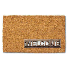 Welcome Cutout Doormat 18"x30"