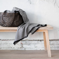 St. Genève Zuri 100% Baby Alpaca Throw Blanket
