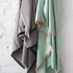 St. Genève Zuri 100% Baby Alpaca Throw Blanket