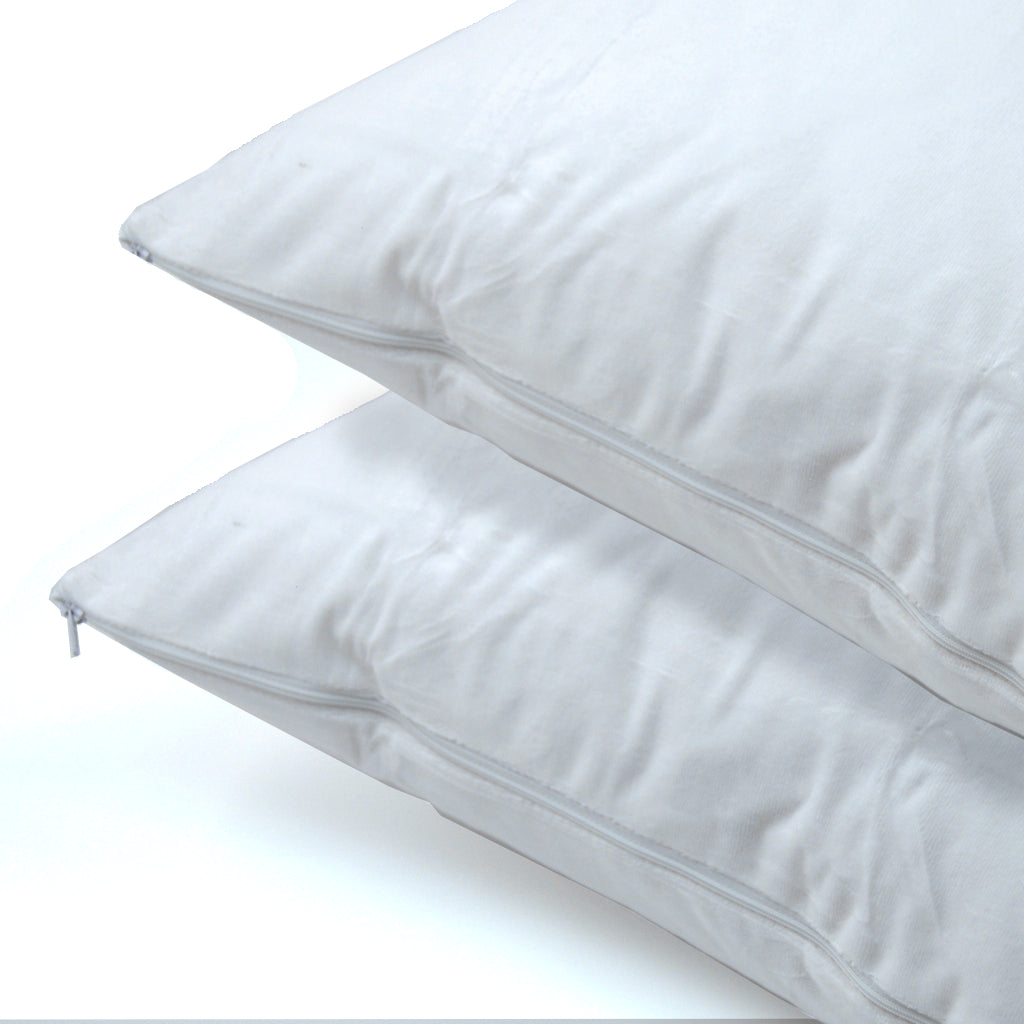 Studio Collection Pair of 2 100% Cotton Pillow Protectors Standard