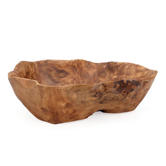 Costa Carved Wood 18 x 16.5" Bowl