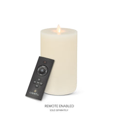 Light Li Ivory Wick To Flame Candle