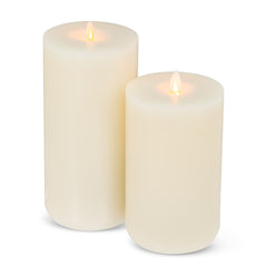 Light Li Ivory Wick To Flame Candle