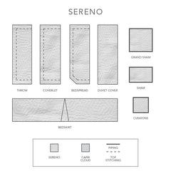 Sereno Duvet Cover and Shams