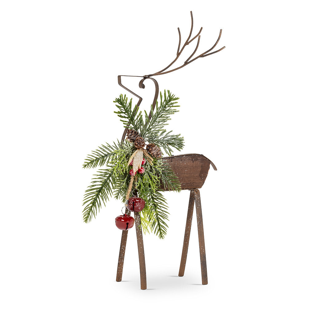 Balsam and Bells Reindeer 17"H