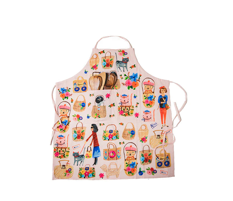 Ooh La La Cats! Cotton Apron