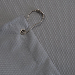 Delano Grey Shower Curtain/Liner