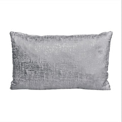 Eureka 12"x20" Silver Toss Cushion