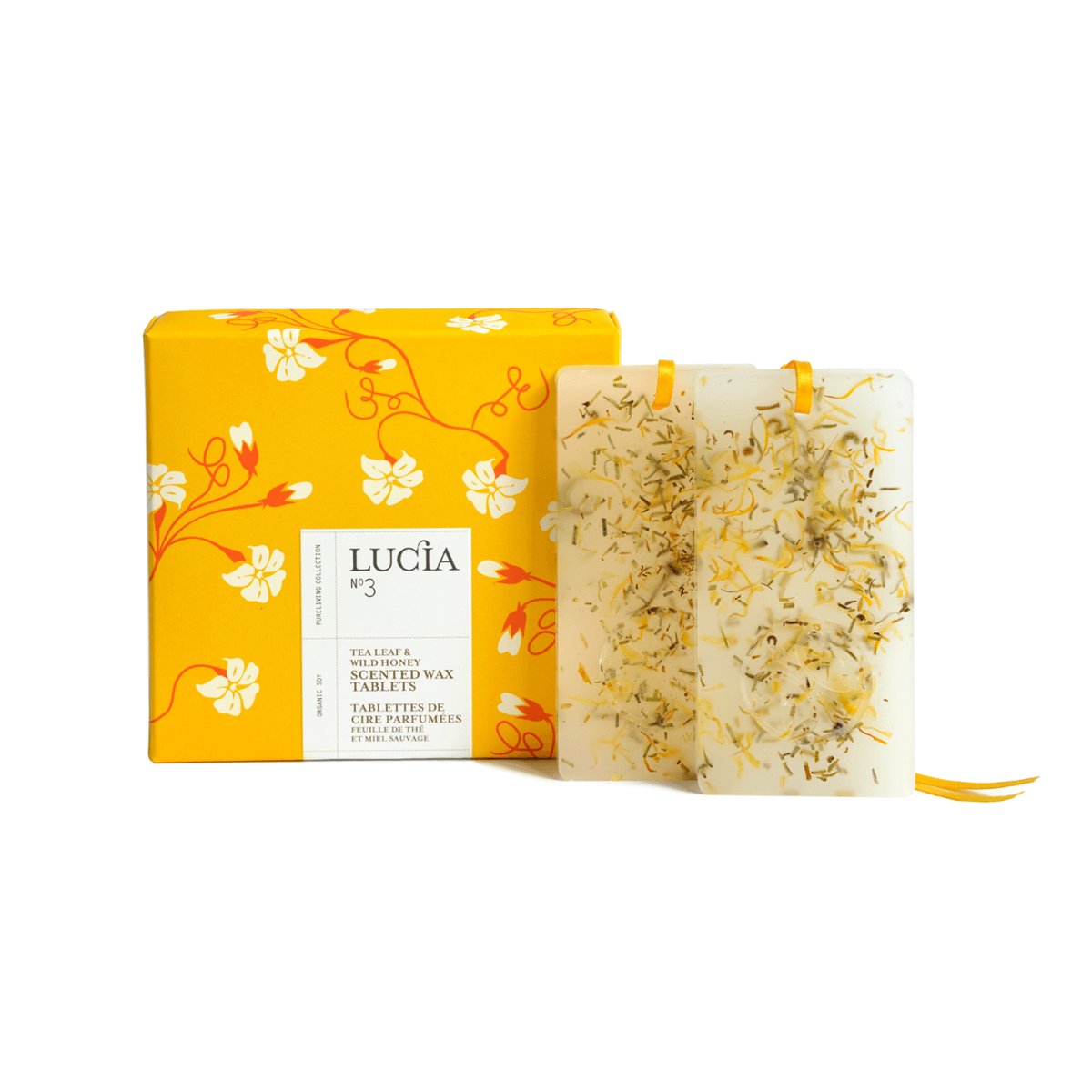 Lucia Scented Wax Tablets Tea Leaf & Wild Honey