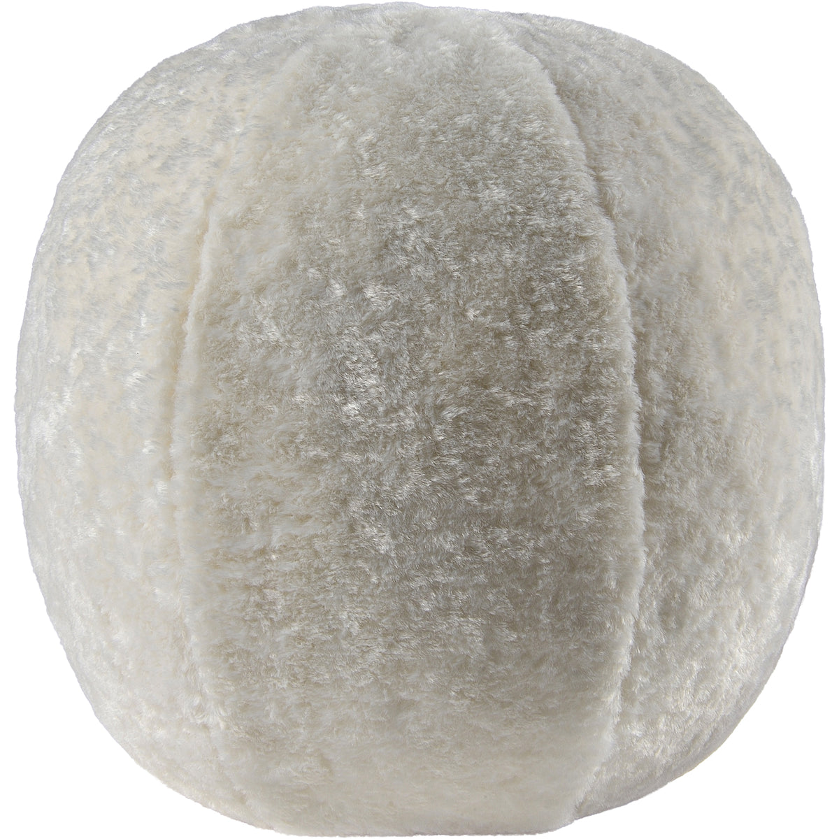 Freddie 12" Round Shearling Cushion