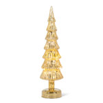 Large Gold LED Tree 16"H