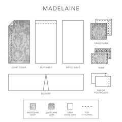 Madelaine Duvet Cover and Shams
