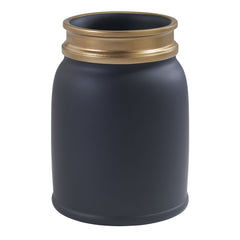 Memphis Matte Black & Gold Tumbler