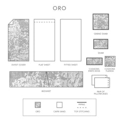 Oro Duvet Cover and Shams