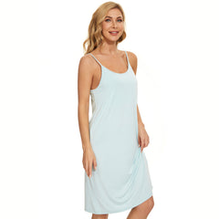 Bamboo Spaghetti Strap Slip Nightie