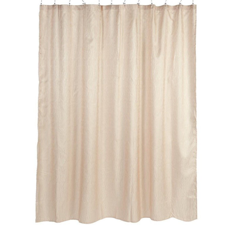 Waves Shower Curtain Dune