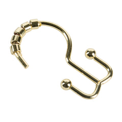ANNEX DOUBLE ROLLER RING S/12 SHINY ANTIQUE GOLD