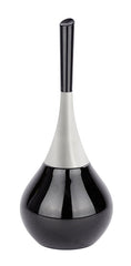 Slender Ceramic Toilet Bowl Brush Black